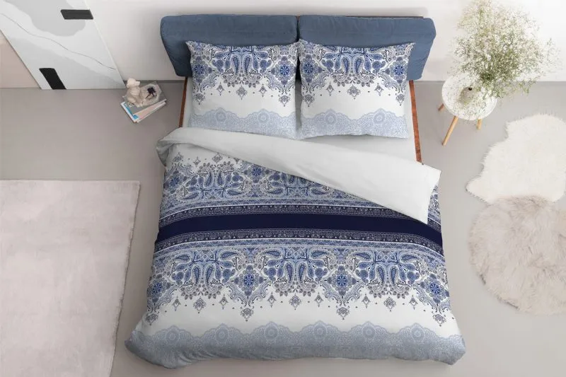 Pościel z bliskowschodnim motywem paisley 200x220 i 200x200