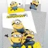 Pościel Minionki wejście Gru 150x200 dla chłopców i dziewczynek