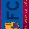 Licencyjny ręcznik piłkarski FC Barcelona FCB 1007