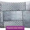 Poszewka w metalowe blachy 50x60, 70x80, 50x50, stalowy