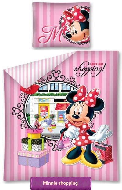 Pościel dla dzieci Myszka Minnie STC 04DC Disney 160x200 Detexpol