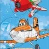 Dusty Popylacz i El Chu mały ręcznik do rączek 40x60 cm Disney Planes