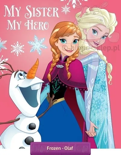 Pluszowy koc dziecięcy Kraina Lodu 03 Faro 5907750537907