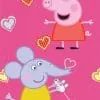 Ręcznik plażowy Świnka Peppa i Emilka 75x150, rózowy