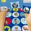Pościel Toy Story 140x200 lub 135x200, niebieska