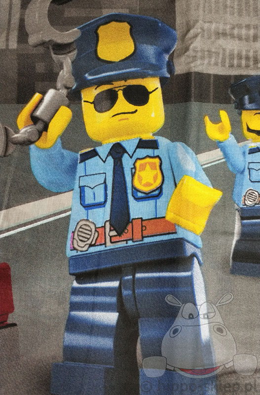 Pościel z Policjantem Lego City - nadruk