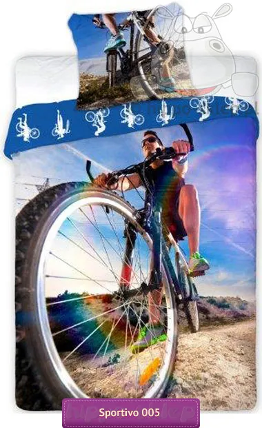Pościel rower MTB Sportivo 140x200 i 160x200 cm