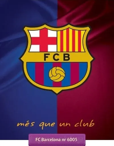 Polarowy koc FC Barcelona FCB 6005 Carbotex