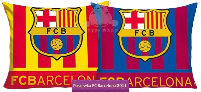 Poszewka FC Barcelona 8011 Carbotex dwukolorowa