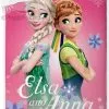 Narzuta Anna i Elza Frozen 140x195, różowa