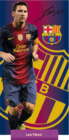 Ręcznik z Messim FCB 2007 FC Barcelona Carbotex