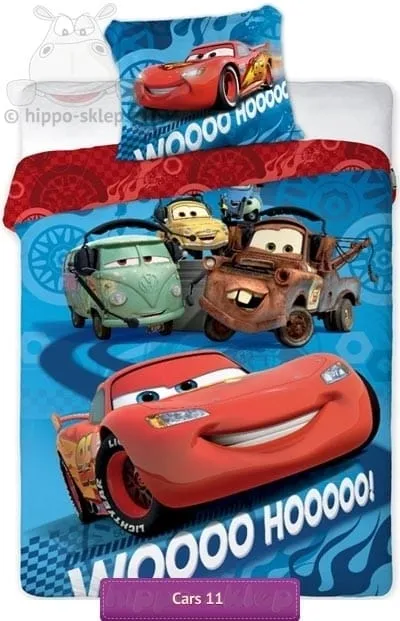 Pościel w samochody Disney Cars 5907750525652 Faro