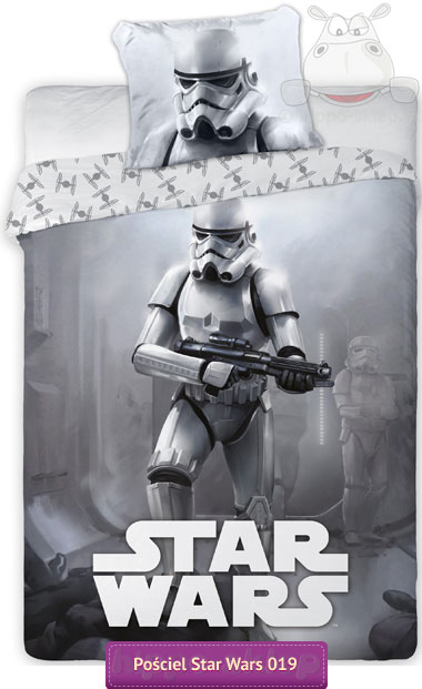Pościel Star Wars ze szturmowcem Disney 160x200 i 140x200