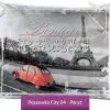 Wieża Eiffla - Paris duża poszewka 70x80, szara