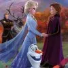 Ręcznik Kraina Lodu 2 Disney 70x140, brązowo-fioletowy