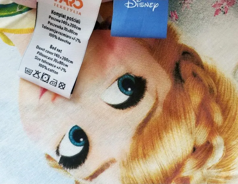 Pościel Disney Frozen różowa Kraina Lodu
