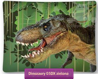 Duża poszewka z dinozaurem Dino 02DC Detexpol