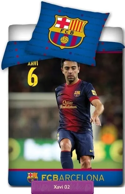 Pościel piłkarska Xavi FCB 3004 FC Barcelona Carbotex