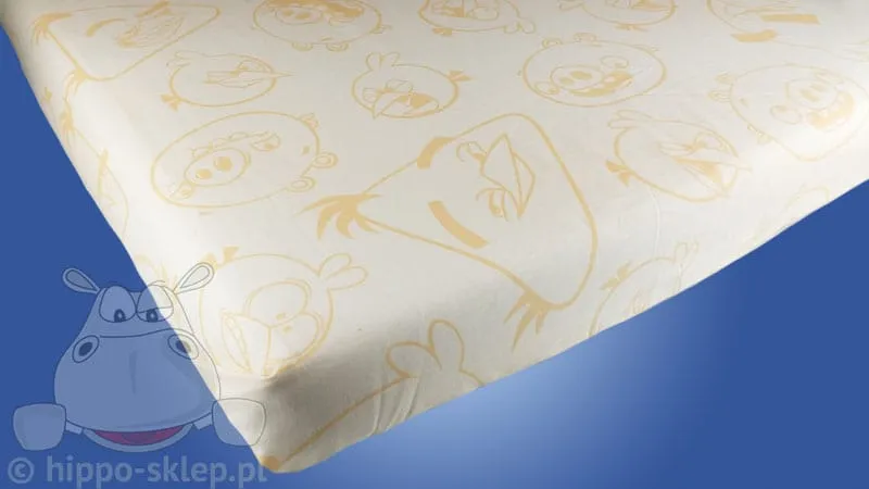 Prześcieradło Angry Birds 140x200