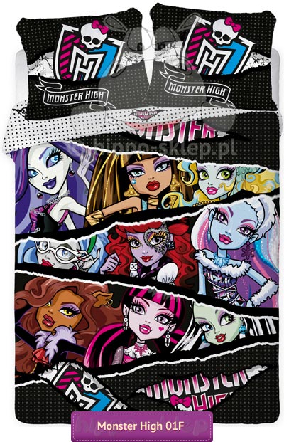 Pościel Monster High z dwiema poszewkami