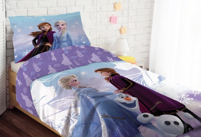 Pościele dla dziewczynki Frozen II Disney 100x160, 120x160, 140x180 cm