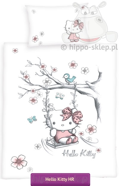 Pościel dla niemowlaka Hello Kitty white 2481030