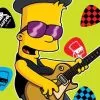 Ręcznik dziecięcy The Simpsons Bart guitar Jerry Fabrics 8592753004364