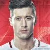 Narzuta z Robertem Lewandowskim dla chłopca