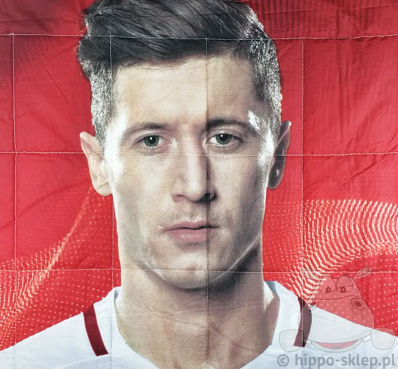 Narzuta z Robertem Lewandowskim dla chłopca