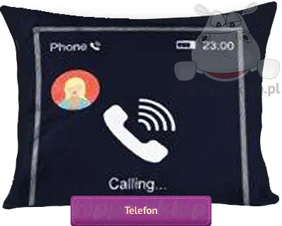 Poszewka ze Smartfonem 70x80 cm, grafitowa