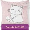 Mała poszewka z kicią miau-miau 40x40