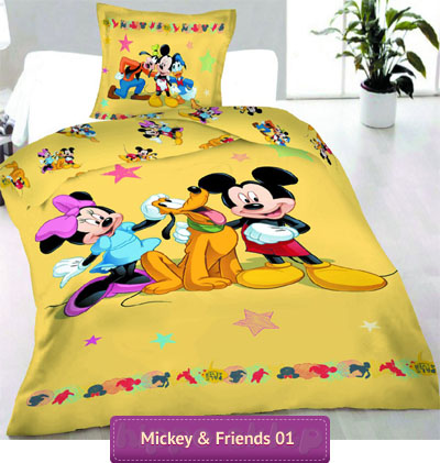Pościel Disney Mickey i przyjaciele 140x200 Jerry fabrics