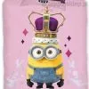 Pościel Minionki 140x200, 150x200, 160x200, fioletowa