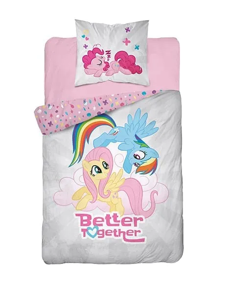 Pościele z kucykami My Little Pony 100x160, 120x160, 120x180, szara