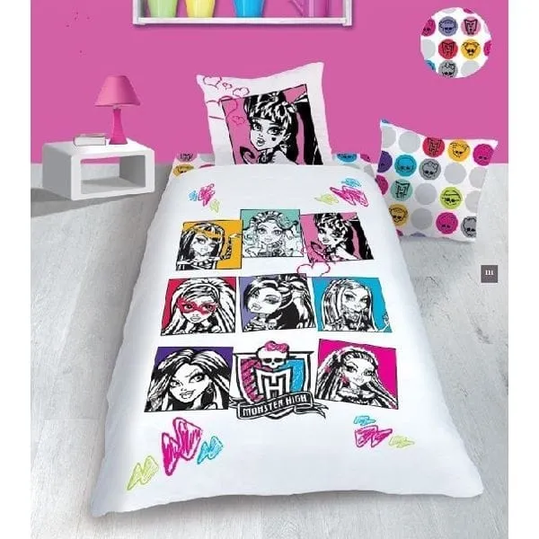 Monster High pościel dla dzieci 160x200 lub 150x200