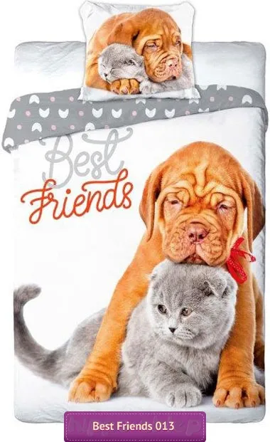 Pościel młodzieżowa Best friends 140x200 i 160x200