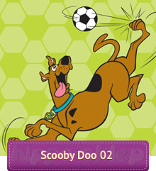 Mini ręcznik dla dzieci Scooby Doo 02 piłka, Faro