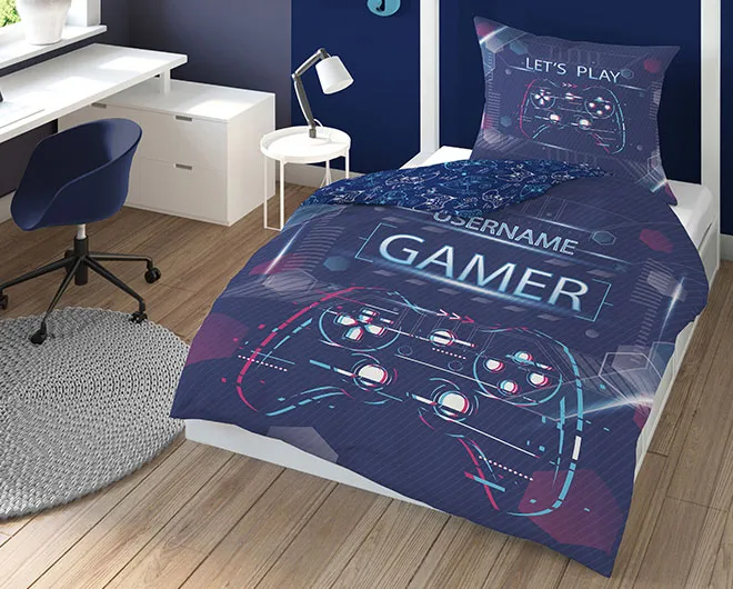 Bawełniana pościel z padem dla nastolatków 120x160, 140x180 cm