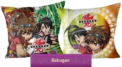 Poduszka lub poszewka dwustronna Bakugan 04