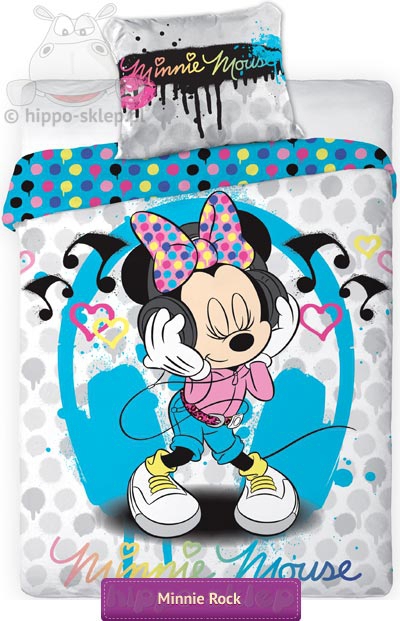Pościel dla dzieci Myszka Minnie 05 Disney 160x200 Faro