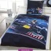 Pościel Red Bull F1 Team 160x200 lub 140x200, granatowa