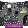 Poszewka na poduszkę z game padem 70x80, szara