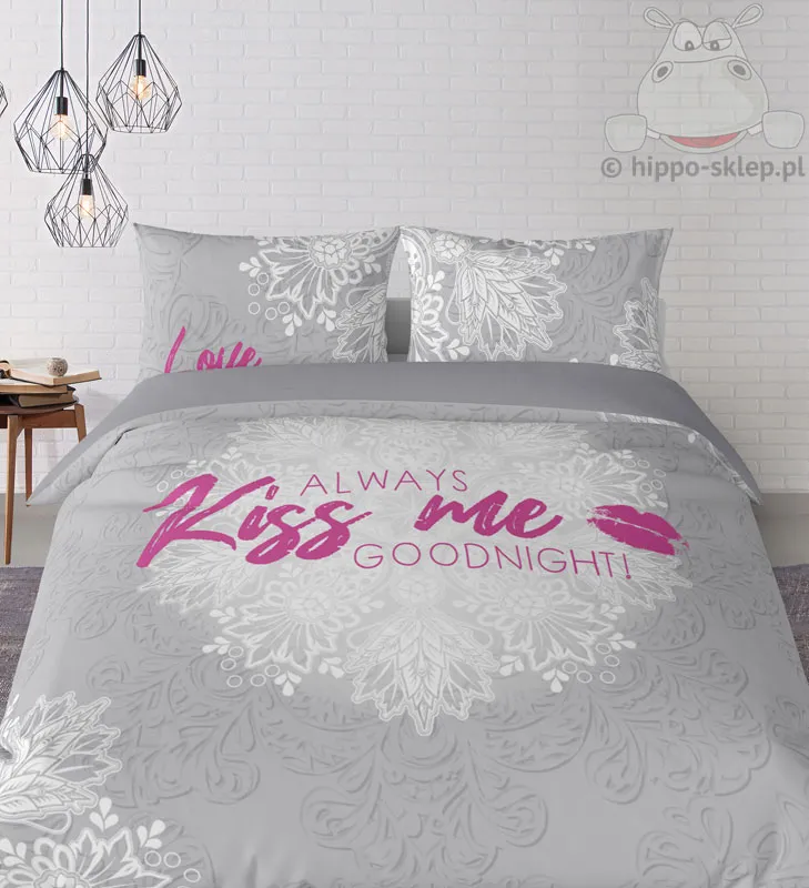 Duża pościel do nowoczesnej sypialni dla pary