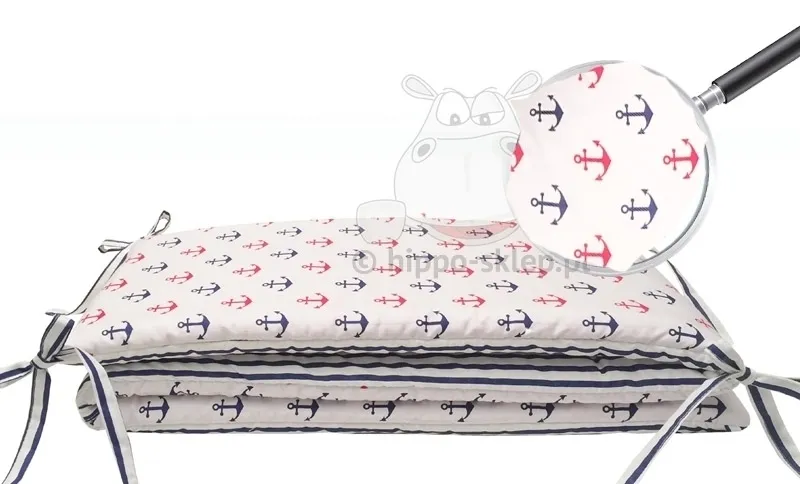 Ochraniacz do kompletu pościeli marynarskiej Be baby Poldaun