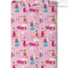Pościel do przedszkola Barbie 80x200 + 40x40, różowa