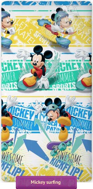 Prześcieradło dziecięce Myszka Mickey 03 Disney 5907750536108 Faro