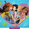 Polarowy kocyk Lego Friends 100x150, turkusowy