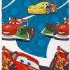 Pościel do przedszkola Zygzak McQueen Cars 80x200+ 40x40, niebieska