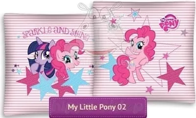 Bawełniana powłoczka na jaśka / poduszka z kucykami Pony dla dziewczynki