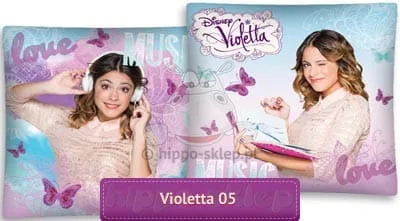 Poduszki dekoracyjne z Violettą dla dziewczynek